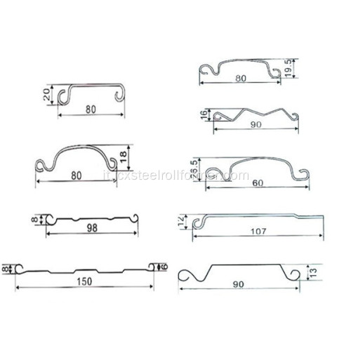 Garage Rolling up Door Roll che forma macchina